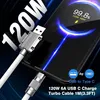 USB-C auf Typ-C, 120W, 6A, Ultra, Schnell, Ladekabel, für Produktbild-Vorschau 2