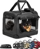lionto Hundetransportbox faltbar, stabile Stoffbox mit Produktbild-Vorschau 1