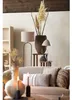 Light & Living - stojací lampa - Jamiri - hnědá - kov - Náhled obrázku produktu 3