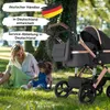 Bergsteiger Nizza 3 in 1 Kinderwagen, Kombikinderwagen Produktbild-Vorschau 9