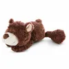 NICI Plüsch-Braunbär liegend, 20 cm (Öko-grün) Produktbild-Vorschau 2
