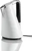 A white electric kettle with a silver handle and spout, shown in a studio setting with a reflective surface below. Náhľad obrázku produktu