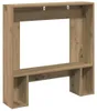 vidaXL Cornice per caminetto Artisan rovere 81x18x82 cm Anteprima dell’immagine prodotto 5