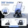 Handyhalterung Auto Saugnapf, 360° drehbare Smartphone Produktbild-Vorschau 3