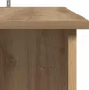 vidaXL Barový stůl s policí Artisan dub 102x50x103,5 cm Náhled obrázku produktu 7