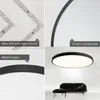 Deckenlampe LED 54W dimmbar, Flach Rund Ø50cm Schwarz mit Produktbild-Vorschau 8