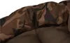 A close-up view of a camouflage-patterned fabric, likely part of a chair or outdoor gear. Produktbild-Vorschau