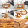 cagü: Exklusiver Design Couchtisch  [AGRA] Sheesham Produktbild-Vorschau 10