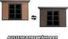 WPC Gartenhaus Modell FineLine 8,4 m² Teak Produktbild-Vorschau 2
