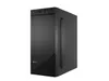 A black computer tower is shown against a white background. Produktbild-Vorschau