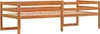 vidaXL Kinderbett Wachsbraun 90x190 cm Massivholz Kiefer Produktbild-Vorschau 6