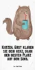 Mr. & Mrs. Panda Strandtuch Katze Dose - Weiß - Geschenk, Produktbild-Vorschau 1