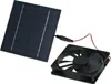 A solar panel connected to a fan, shown against a white background. Produktbild-Vorschau