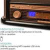 auna Belle Epoque 1908, retro stereo systém, gramofon, Náhled obrázku produktu 4