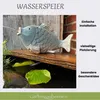 Solar Wasserspeier Fisch Blau-Weiß – Maritimes Produktbild-Vorschau 5