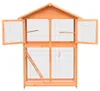 vidaXL Klec pro ptáky Borovice a jedle 125,5x59,5x164 cm Náhled obrázku produktu 2