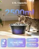 Automatischer Katzenbrunnen Edelstahl 2,5L Trinkbrunnen für Produktbild-Vorschau 2