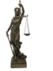 Dekofigur Justitia groß - Göttin der Gerechtigkeit Produktbild-Vorschau 1