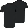 Puma Herren V-Neck Shirts 4er Pack Schwarz Black Baumwolle Produktbild-Vorschau 3