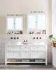 Armoire de toilette Barkley | 56,5 x 13 x 58,5 cm | Blanc Voir les images du produit 2
