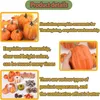 96 sztuk sztucznych dyń dekoracja Halloween Święto Podgląd zdjęcia produktu 3