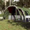 vidaXL Tenda familiare a tunnel 8 persone Verde Anteprima dell’immagine prodotto 9