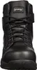 A close-up, front-facing view of a black Magnum work boot. Produktbild-Vorschau