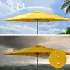 Sonnenschirm 3,5m rund gelb Garten Balkon knickbar mit Produktbild-Vorschau 9