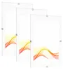RAWWEST.BIS 3er-Set Rahmenloser Bilderrahmen 30x40 Produktbild-Vorschau 1