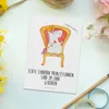 Mr. & Mrs. Panda Postkarte Juni - Weiß - Geschenk, Einhorn, Produktbild-Vorschau 2