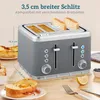Bollitore elettrico 1,7L 2200W e tostapane a 4 fette, Anteprima dell’immagine prodotto 6