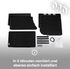 040 Parts Schuhregal SCHWARZ BEIFAHRERSEITE Zubehör passend Produktbild-Vorschau 5