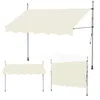 300x120cm Klemmmarkise Einziehbar Balkonmarkise mit Produktbild-Vorschau 1