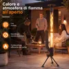 ZMH Stufa da giardino 6KW riscaldatore per terrazzo Anteprima dell’immagine prodotto 2
