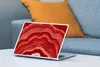 MuchoWow® Laptop Aufkleber Sticker Cover Achat - Rot - Produktbild-Vorschau 4