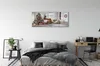 Glasbilder 125x50 Wandkunst Weihnachtsbaumdekoration Produktbild-Vorschau 3