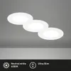 Set di 3 faretti da incasso LED 230V LED faretti da incasso Anteprima dell’immagine prodotto 2