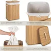 tectake® Wäschekorb 42 x 31,5 x 60 cm Produktbild-Vorschau 4