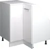 Dachschrägenschrank Eckschrank Vicco Rion Weiß Hochglanz Produktbild-Vorschau 1