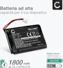 CELLONIC 1x Batteria per Consolle giochi Compatibile con Anteprima dell’immagine prodotto 2
