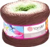 Yarn Art Flowers 272 Brown Green Strickgarn Produktbild-Vorschau 3