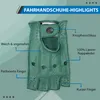 Driving Halbfinger Fingerlose Autofahrer-Handschuhe Produktbild-Vorschau 2