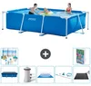Rechteckiges Schwimmbecken 300x200x75 cm - Schwimmbad Set Produktbild-Vorschau 2