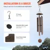 VEVOR Carillon d'extérieur, 127 cm, carillon au son grave Voir les images du produit 6