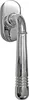 Fenstergriff Set 1 x FG Helena 1673 Chrom Rasterolive Produktbild-Vorschau 1