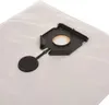 A close-up shot of a vacuum cleaner dust bag with a black plastic attachment. Podgląd zdjęcia produktu