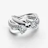 PANDORA Timeless Damenring mit Schleife aus Sterlingsilber Produktbild-Vorschau 5