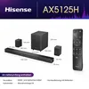 Hisense AX5125H 5.1.2 Kanal Soundbar, 5.1.2 Kanäle, 500 W, Produktbild-Vorschau 3