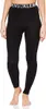 Calvin klein legginsy damskie czarne l - logo & comfort Podgląd zdjęcia produktu 3