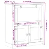 VidaXL 4002789, Metal, Drewno, 1 szt. Podgląd zdjęcia produktu 8